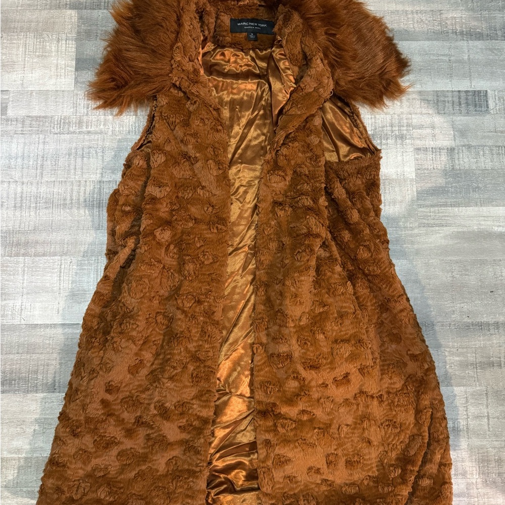 Andrew Marc Brown Teddy Jacket